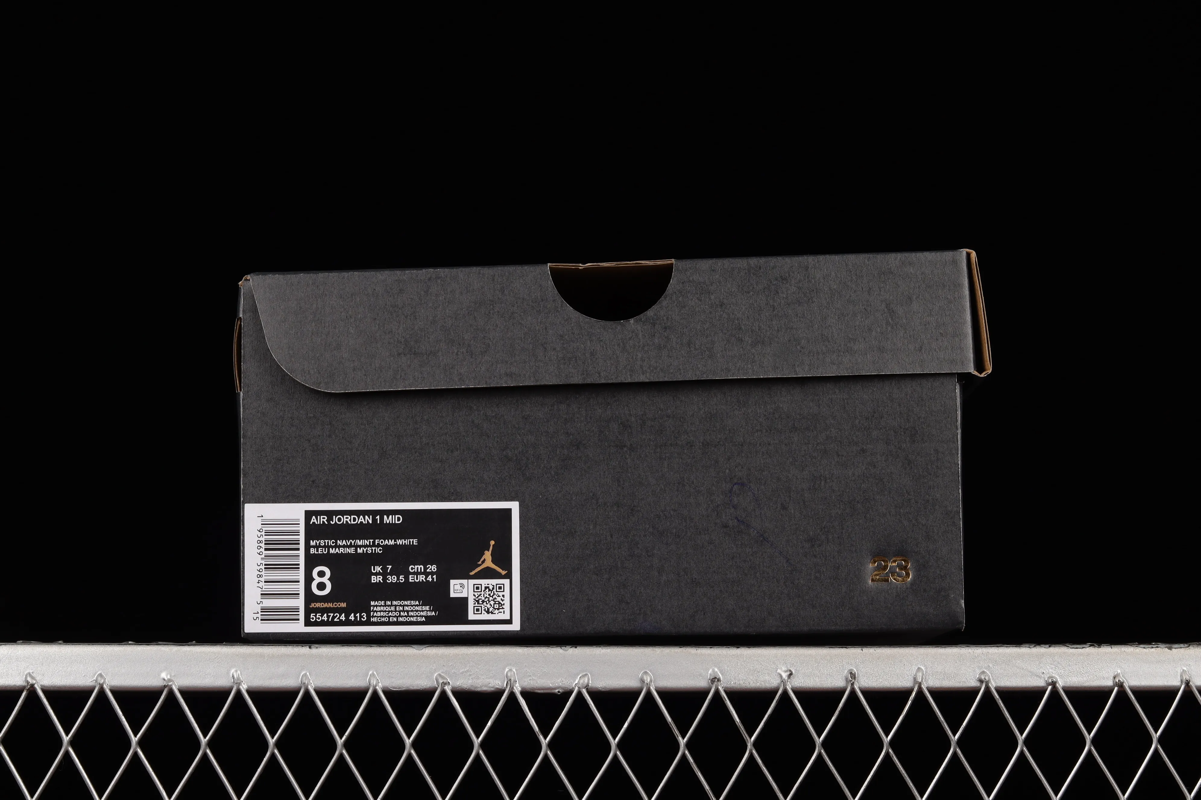 All categories Air Jordan Jordan series basketball shoes Air Jordan 1 Mid Air Jordan AJ1 Mid AJ1 Joe 1 blue white green mid-top basketball shoes 554724-413